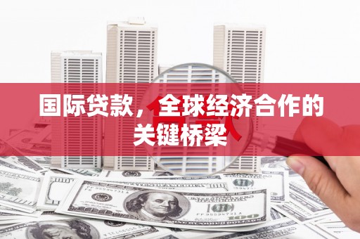 耒阳国际贷款，全球经济合作的关键桥梁