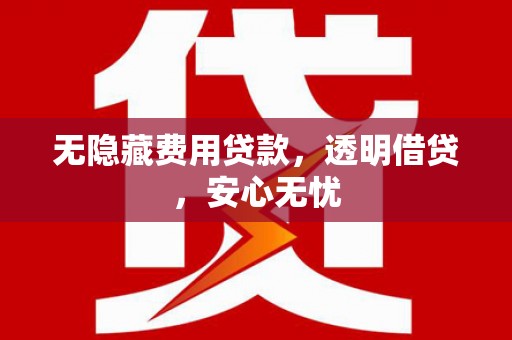 耒阳无隐藏费用贷款，透明借贷，安心无忧