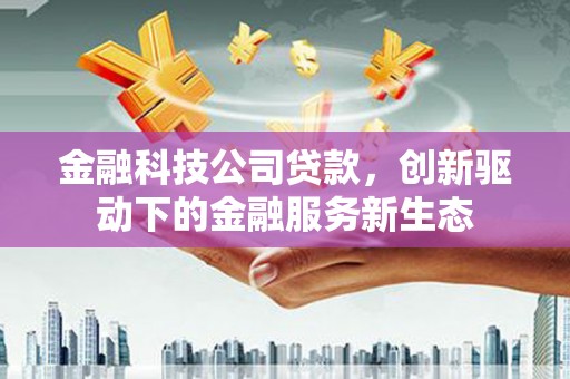 耒阳金融科技公司贷款，创新驱动下的金融服务新生态