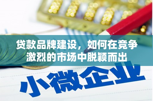 耒阳贷款品牌建设，如何在竞争激烈的市场中脱颖而出
