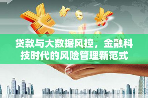 耒阳贷款与大数据风控，金融科技时代的风险管理新范式