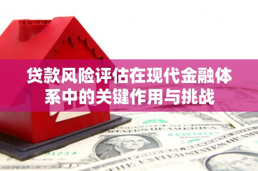 耒阳贷款风险评估在现代金融体系中的关键作用与挑战