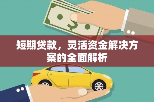 耒阳短期贷款，灵活资金解决方案的全面解析