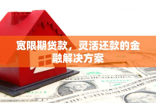 耒阳宽限期贷款，灵活还款的金融解决方案