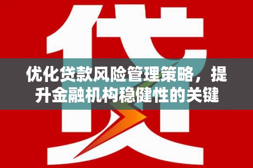 耒阳优化贷款风险管理策略，提升金融机构稳健性的关键
