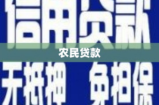 耒阳农民贷款