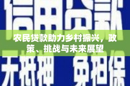耒阳农民贷款助力乡村振兴，政策、挑战与未来展望