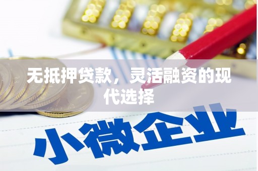 耒阳无抵押贷款，灵活融资的现代选择
