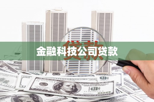 耒阳金融科技公司贷款