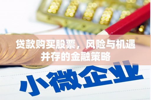 耒阳贷款购买股票，风险与机遇并存的金融策略