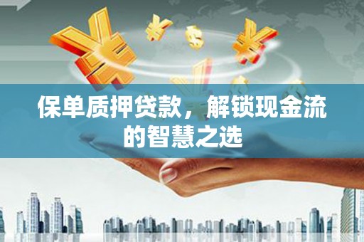 耒阳保单质押贷款，解锁现金流的智慧之选