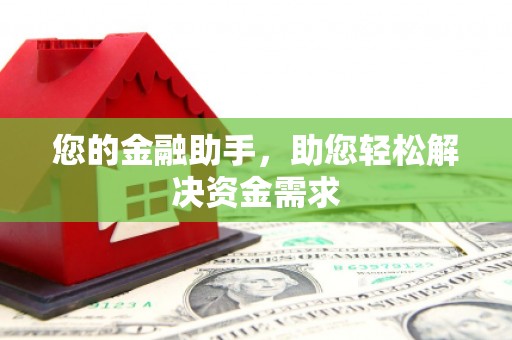 耒阳您的金融助手，助您轻松解决资金需求