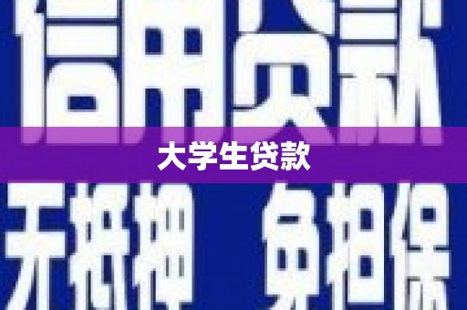 耒阳大学生贷款