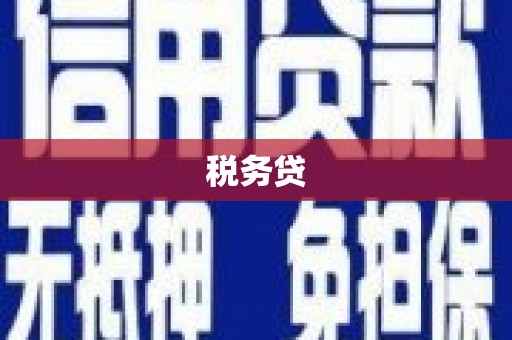 耒阳税务贷